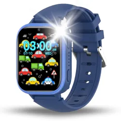 Smartwatch Dla Dziecka Angelo A26 niebieski Zegarek Dziecięcy Telefon SIM Gry Nauka Bajki Aparat